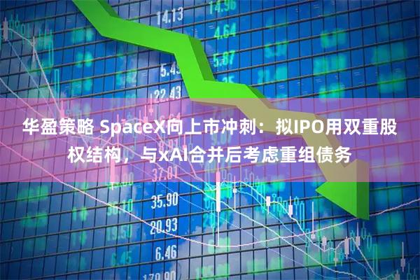 华盈策略 SpaceX向上市冲刺：拟IPO用双重股权结构，与xAI合并后考虑重组债务